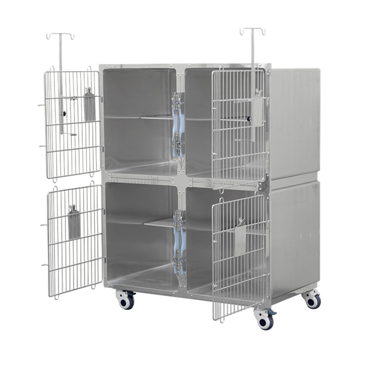 Combined Cabinet Cattery Cage