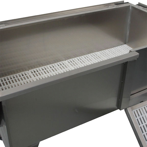 Vertical Stainless Steel Pet Bathtub